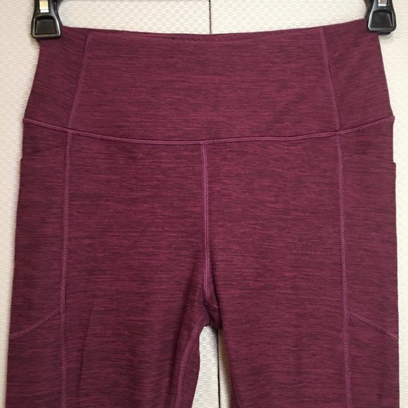 Victorias Secret Studio 7/8 Length Performance Pocket Tights Pants Yoga Size 8 - Picture 2 of 11